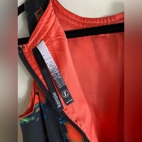 Kensie Orange Dress - Picture 7 of 10